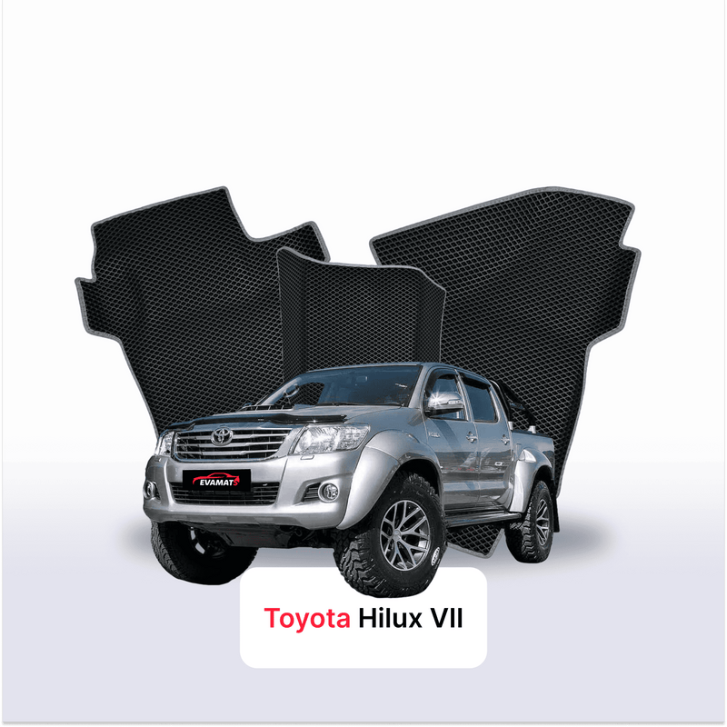 Autokoberce EVA pro Toyota Hilux 7 gen 2004-2015 r. PICK-UP dvojkabina