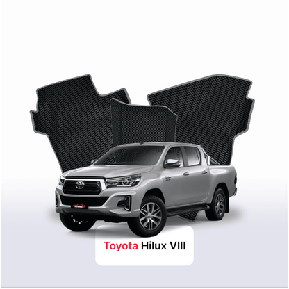 Autokoberce EVA pro Toyota Hilux 8 gen 2015-2026 r. PICK-UP dvojkabina