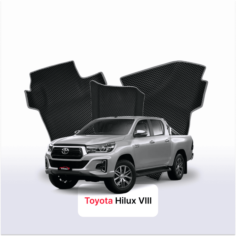 Autokoberce EVA pro Toyota Hilux 8 gen 2015-2026 r. PICK-UP dvojkabina