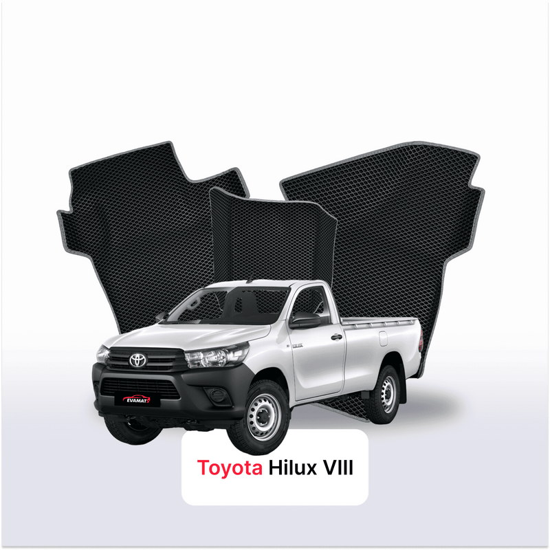Autokoberce EVA pro Toyota Hilux 8 gen 2015-2026 r. PICK-UP jednokabina