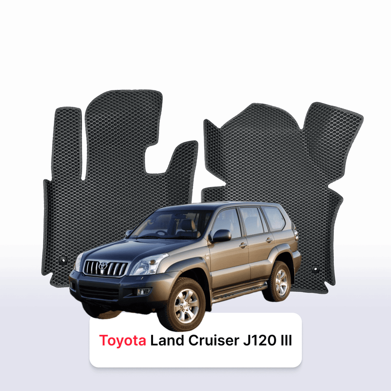 Autokoberce EVA pro Toyota Land Cruiser Prado J120 3 gen 2002-2009 r. SUV 5 dveří