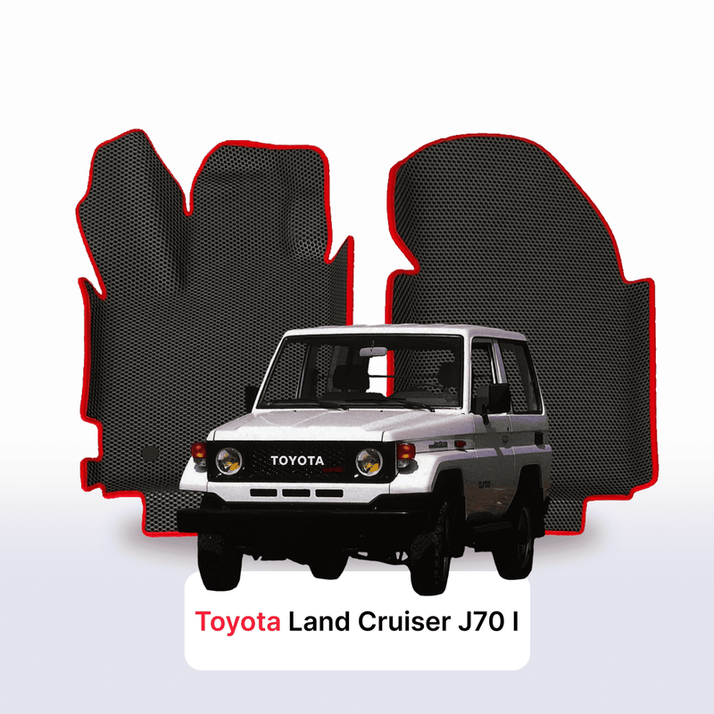 Autokoberce EVA pro Toyota Land Cruiser J70 1984-2007 r. SUV 3 dveře