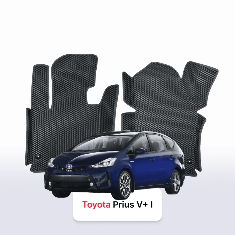 Autokoberce EVA pro Toyota Prius v+ 2 gen 2014-2023 r. MINIVAN