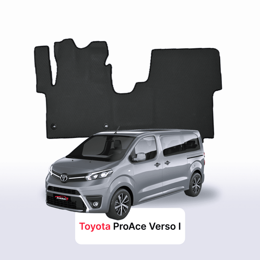 Autokoberce EVA pro Toyota ProAce Verso 2016-2028 r. MINIVAN Zwykły 8 míst