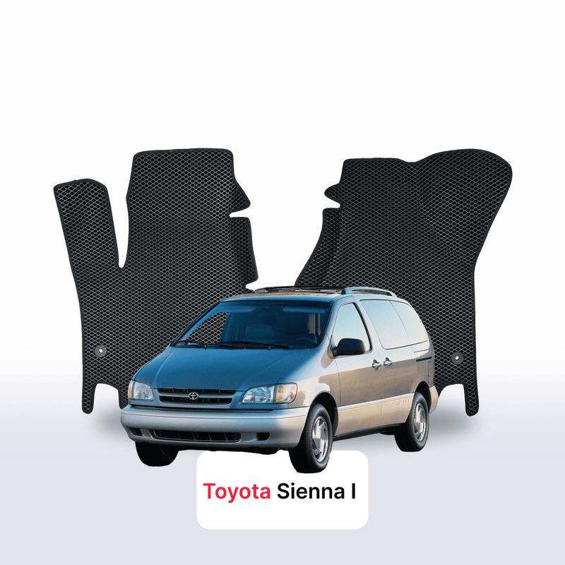 Autokoberce EVA pro Toyota Sienna 1 gen 1997-2003 r. MINIVAN