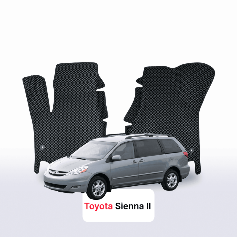Autokoberce EVA pro Toyota Sienna 2 gen 2003-2010 r. MINIVAN