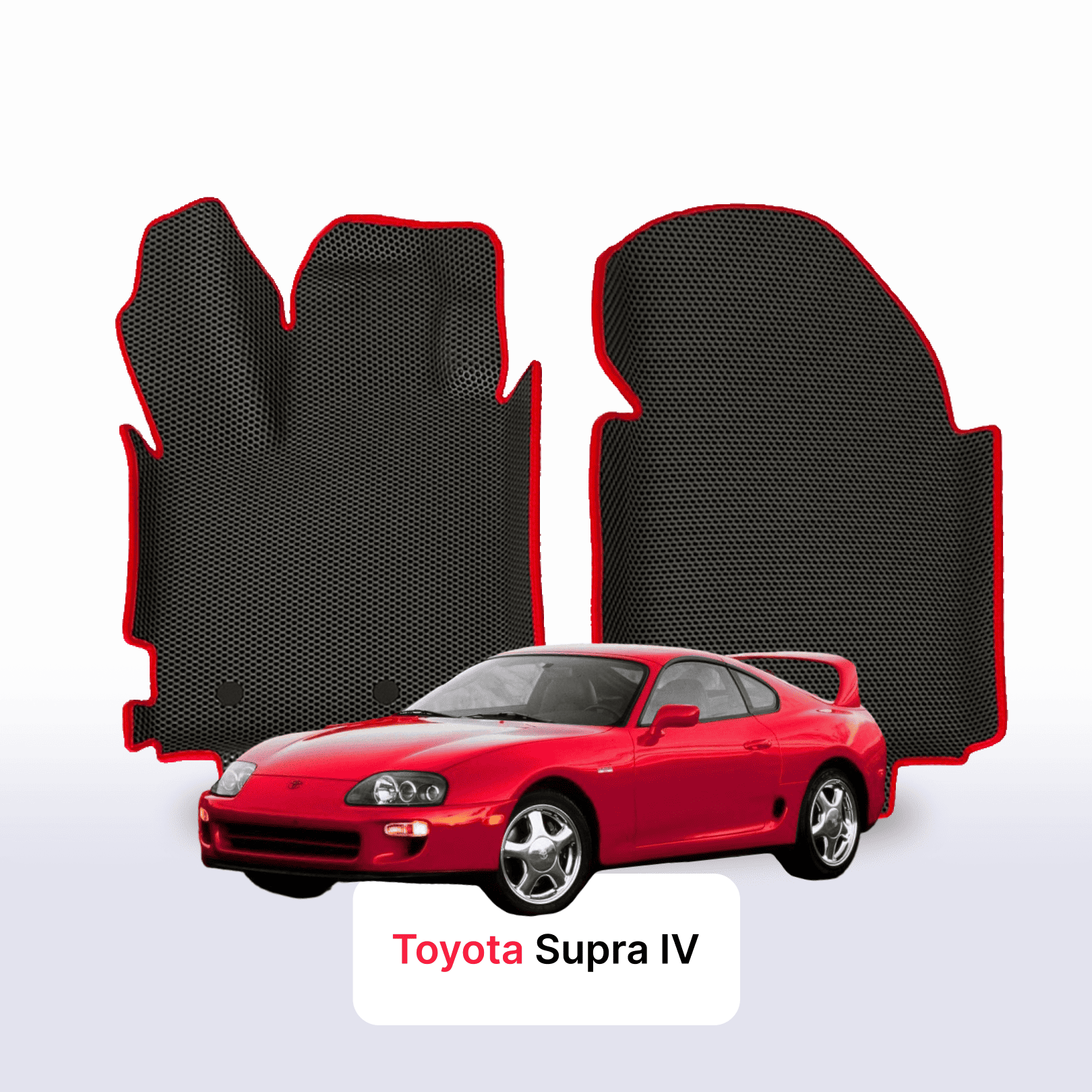 Autokoberce EVA pro Toyota Supra (A80) 4 gen 1993-2002 r. KUPÉ