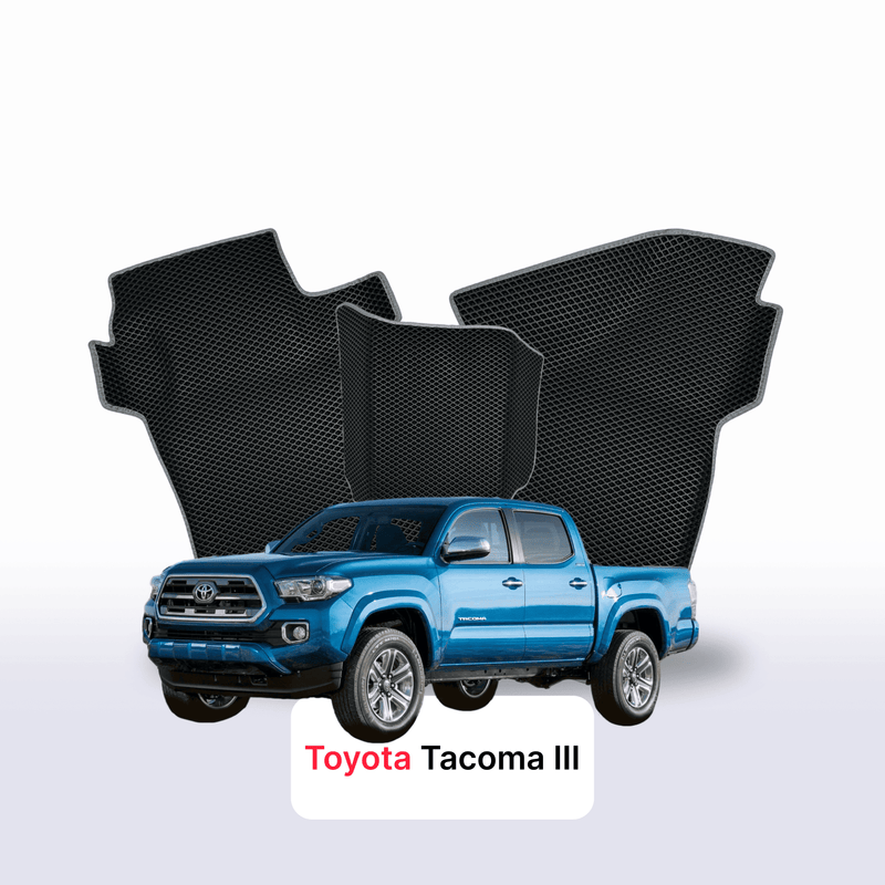 Autokoberce EVA pro Toyota Tacoma 3 gen 2015-2023 r. SHORT PICK-UP dvojkabina