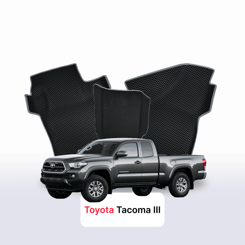 Autokoberce EVA pro Toyota Tacoma 3 gen 2015-2023 r. PICK-UP półtorej kabiny
