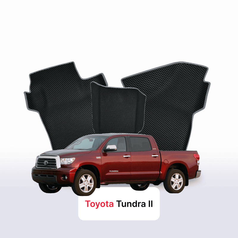 Autokoberce EVA pro Toyota Tundra 2 gen 2007-2021 r. PICK-UP dvojkabina(CrewMax Cab)