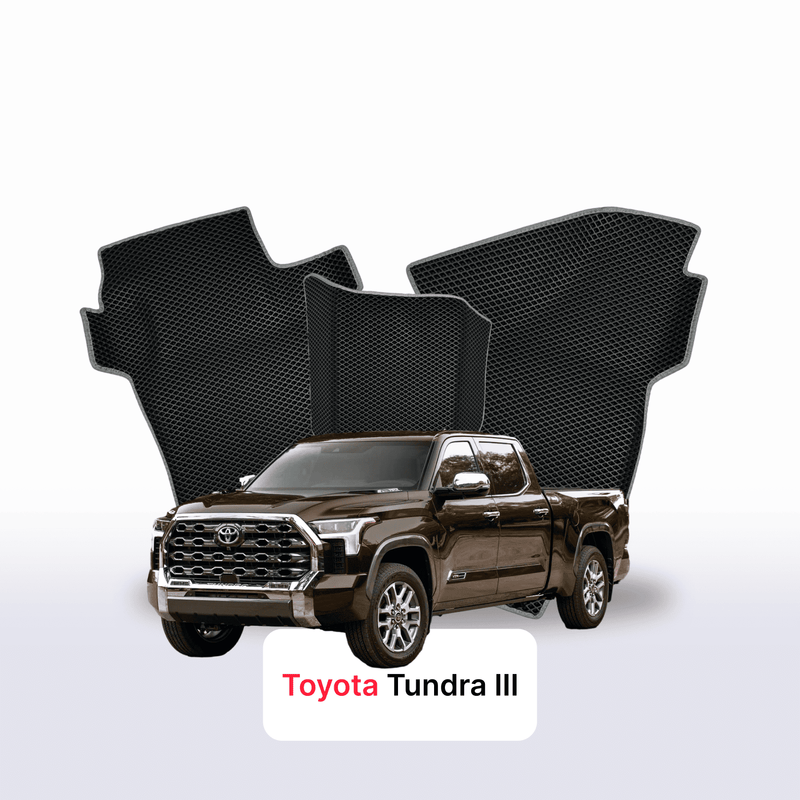 Autokoberce EVA pro Toyota Tundra 3 gen 2021-2024 r. PICK-UP dvojkabina LONG