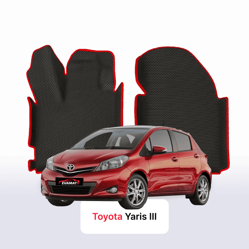 Autokoberce EVA pro Toyota Yaris 3 gen 2010-2020 r. HATCHBACK 5 dveří