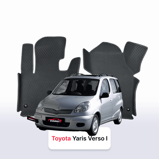 Autokoberce EVA pro Toyota Yaris Verso 1999-2006 r. MINIVAN