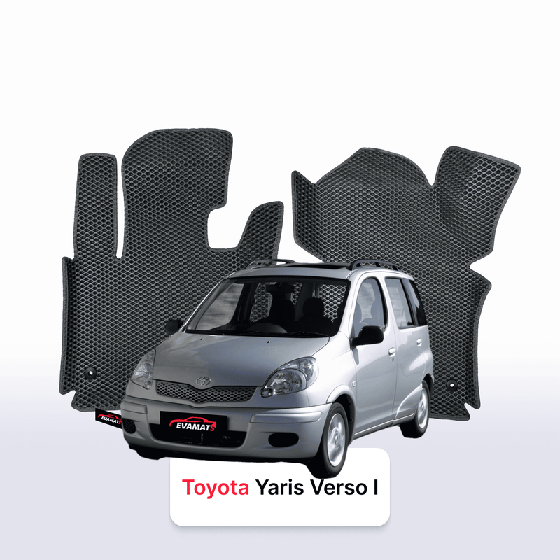 Autokoberce EVA pro Toyota Yaris Verso 1999-2006 r. MINIVAN