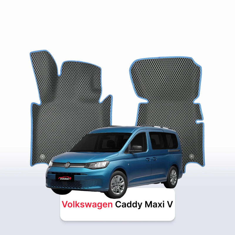 Autokoberce EVA pro Volkswagen Caddy Maxi V gen 2020-2028 r. MINIVAN 7  míst