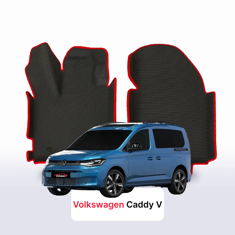 Autokoberce EVA pro Volkswagen Caddy V gen 2020-2028 r. MINIVAN 5  míst