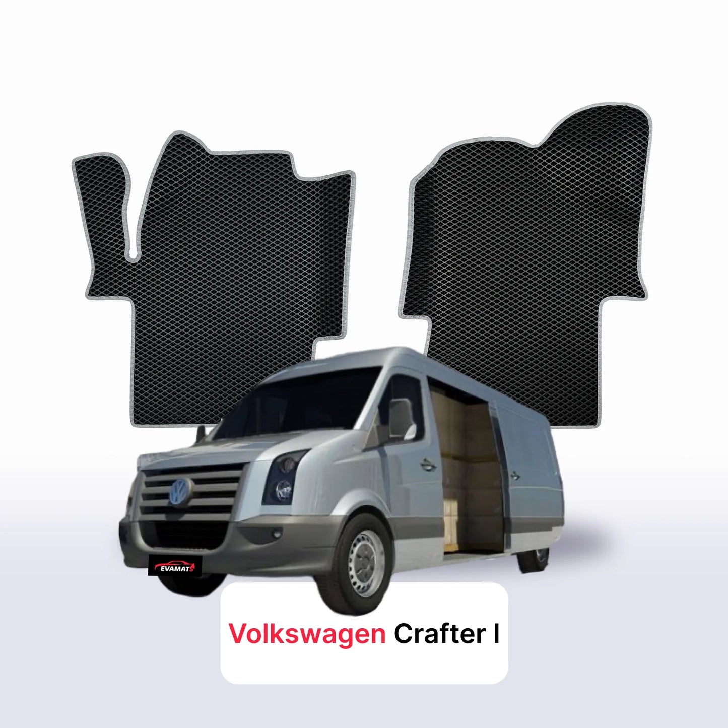 Autokoberce EVA pro Volkswagen Crafter 2006-2016 r. DODÁVKA KASTEN