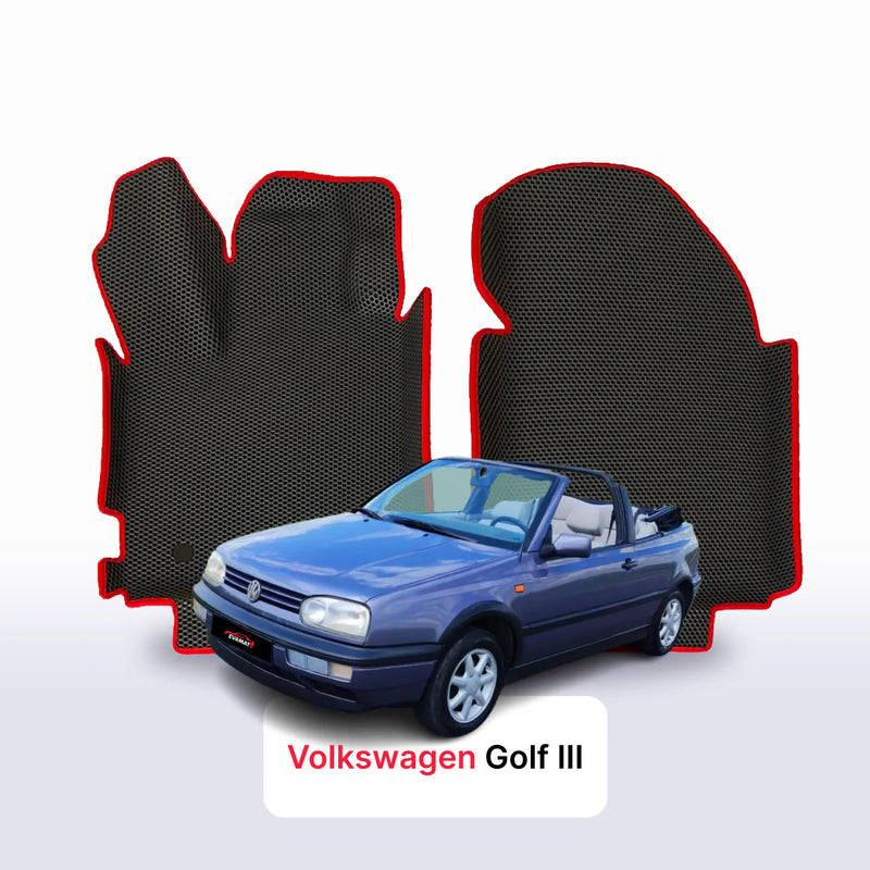 Autokoberce EVA pro Volkswagen Golf(MK3) III gen 1991-2003 r. KABRIOLET