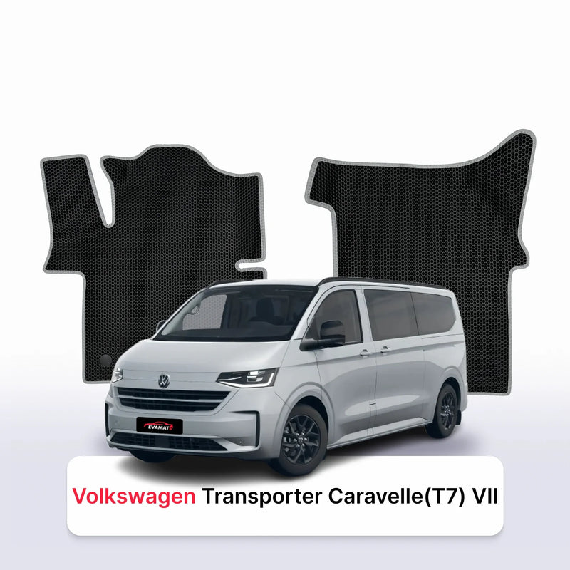 Autokoberce EVA pro Volkswagen Transporter Caravelle (T7) VII gen 2024-2028 r. MINIVAN