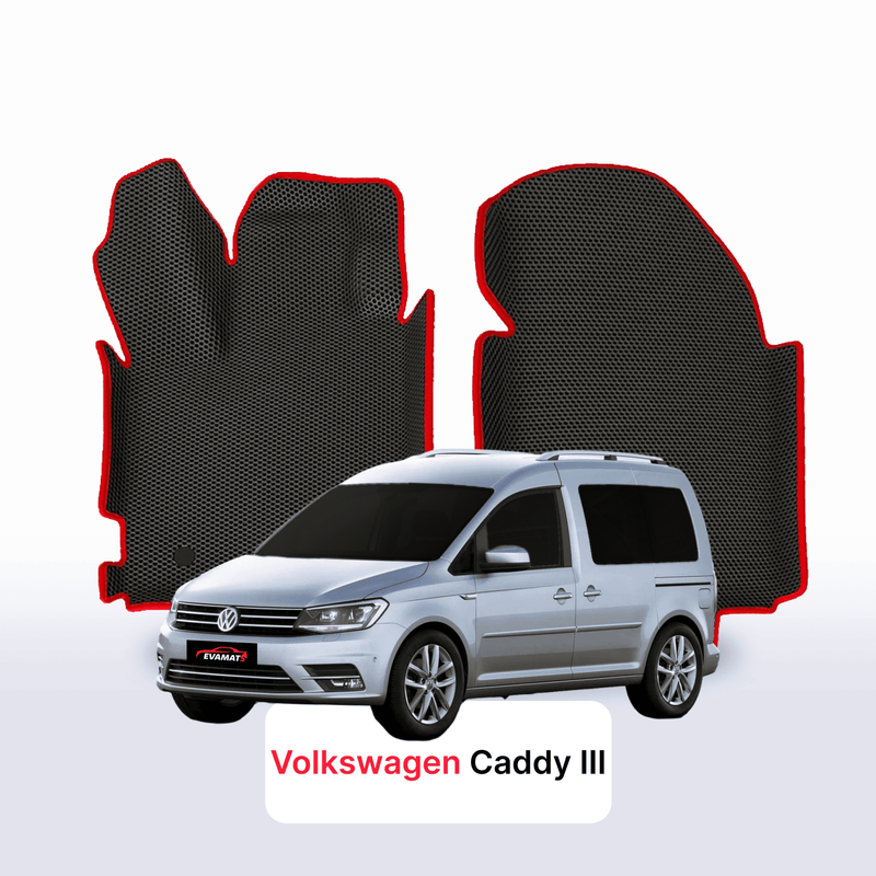 Autokoberce EVA pro Volkswagen Caddy III gen 2004-2020 r. MINIVAN 5  míst