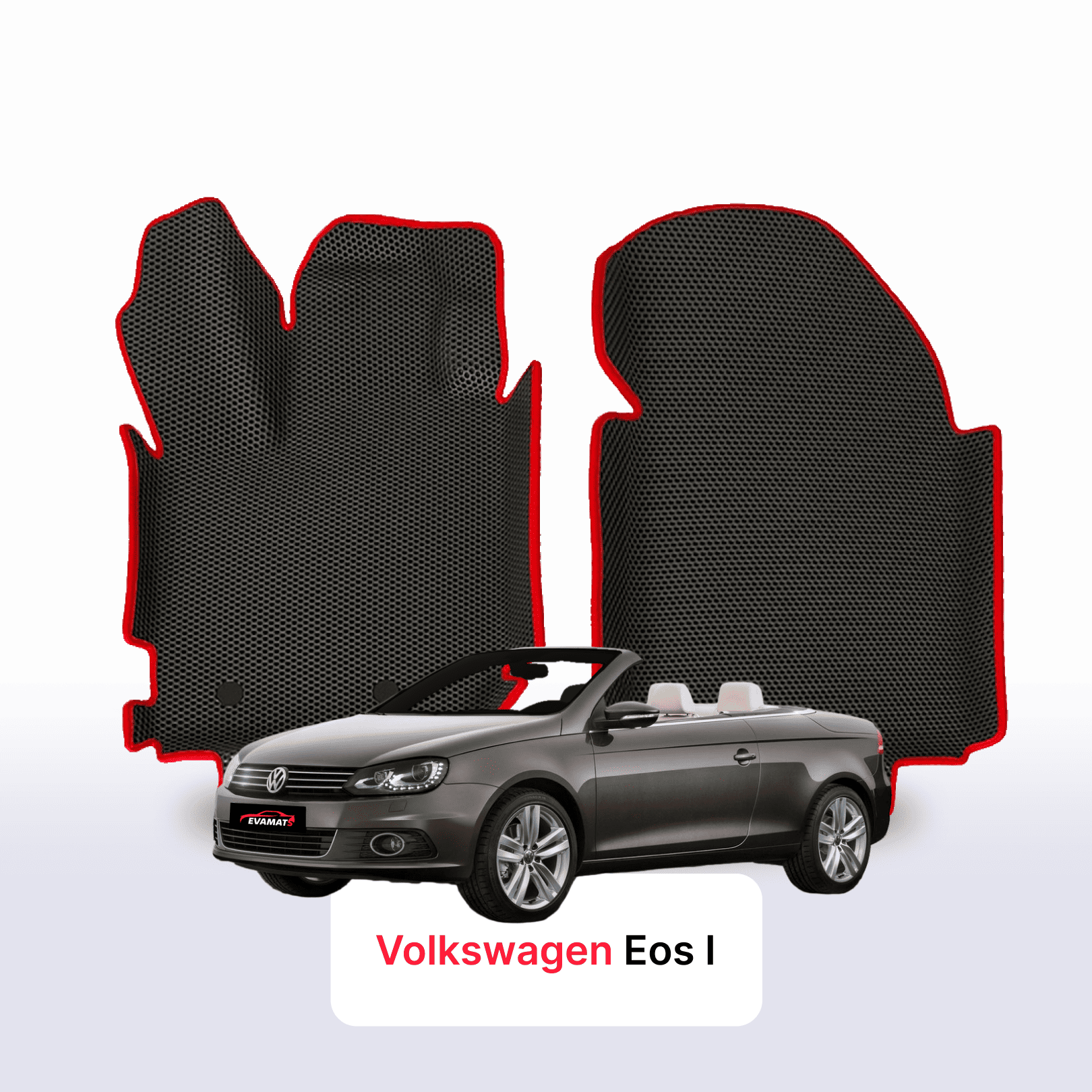 Autokoberce EVA pro Volkswagen Eos I gen 2006-2015 r. KABRIOLET