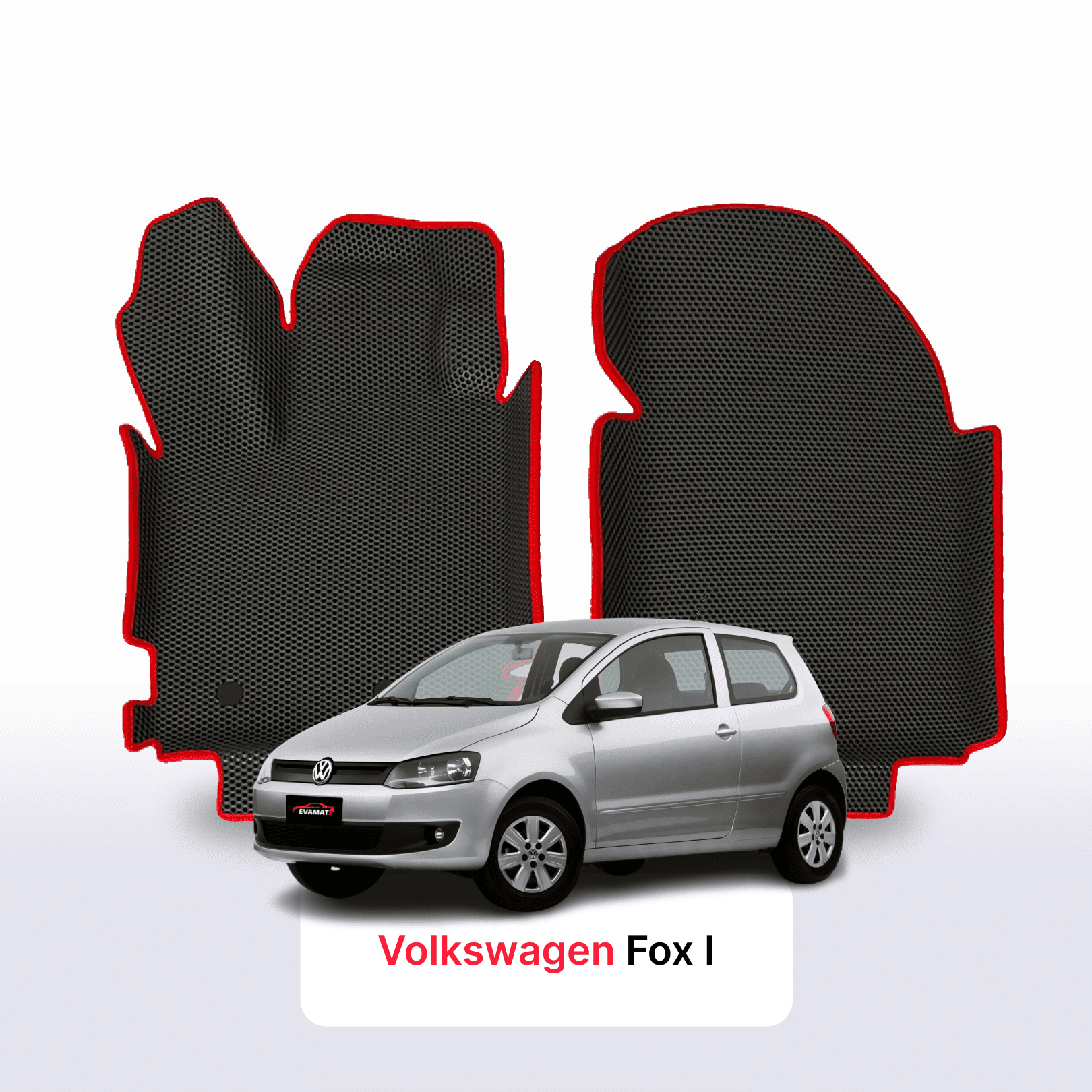 Autokoberce EVA pro Volkswagen Fox I gen 2003-2021 r. HATCHBACK 3 dveře
