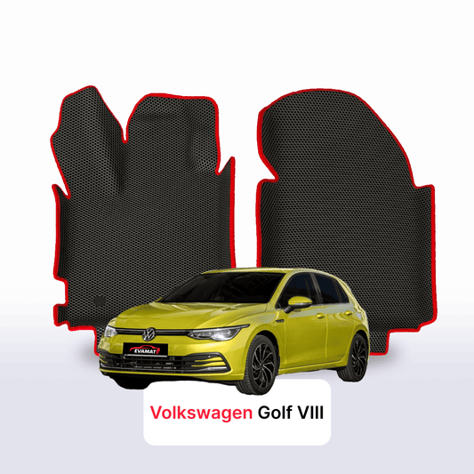 Autokoberce EVA pro Volkswagen Golf(MK8) VIII gen 2019-2028  r. HATCHBACK 5 dveří + EVA nášlap