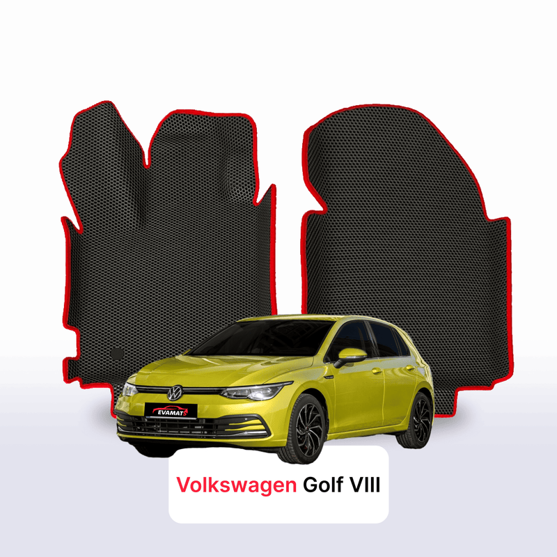 Autokoberce EVA pro Volkswagen Golf(MK8) VIII gen 2019-2028  r. HATCHBACK 5 dveří + EVA nášlap