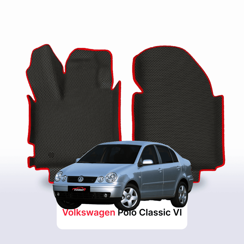 Autokoberce EVA pro Volkswagen Polo Classic(MK4) IV gen 2001-2009 r. SEDAN