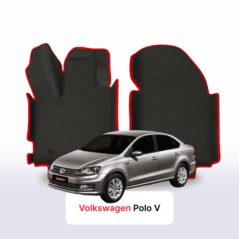 Autokoberce EVA pro Volkswagen Polo(MK5) V gen 2009-2017 r. SEDAN