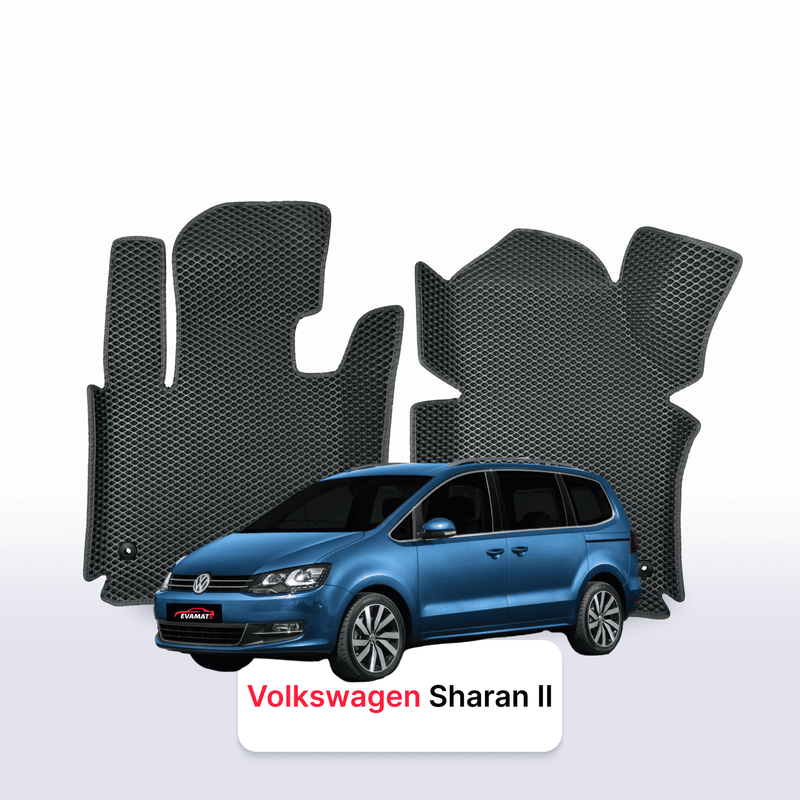 Autokoberce EVA pro Volkswagen Sharan II gen 2010-2022 r. MINIVAN