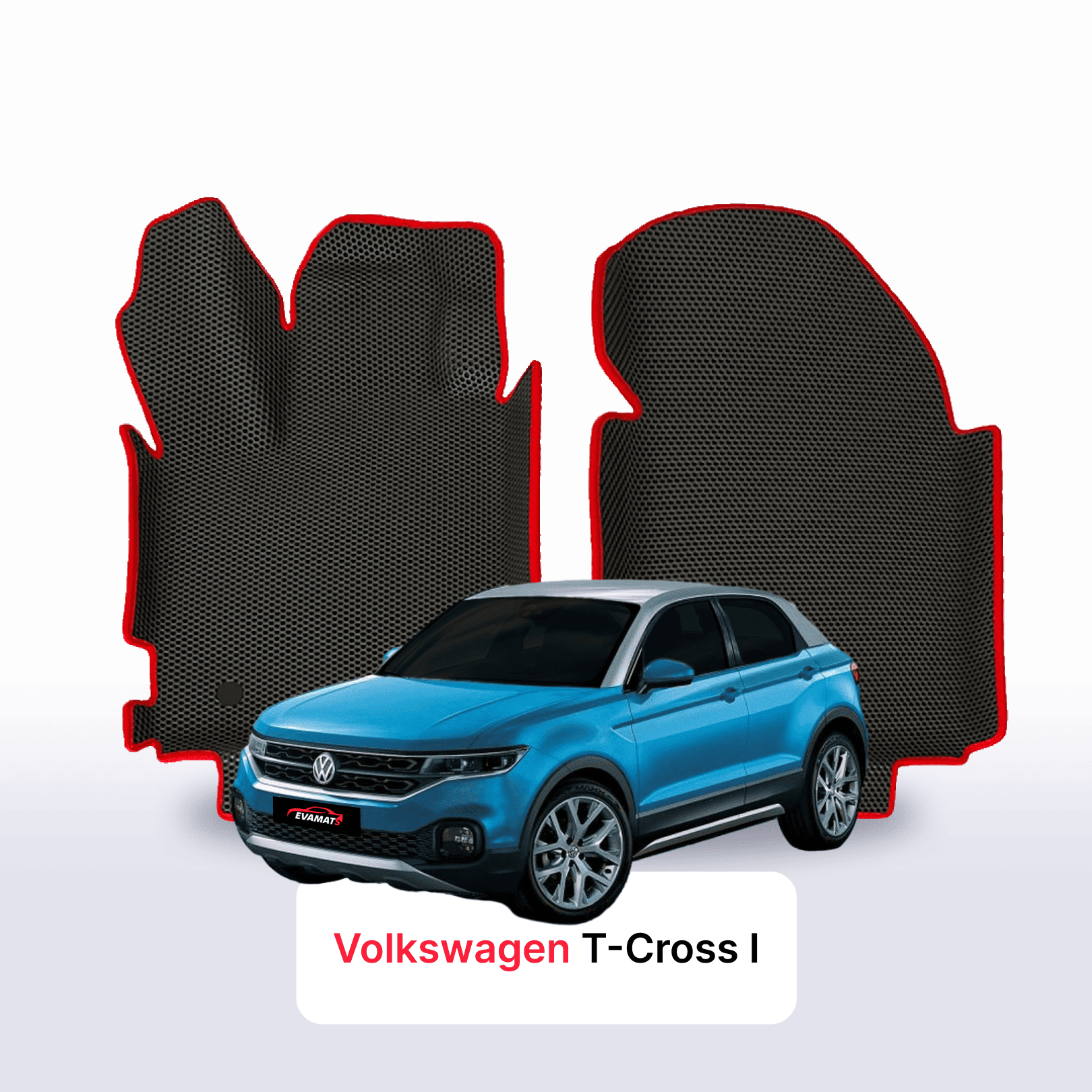 Autokoberce EVA pro Volkswagen T-Cross I gen 2018-2027 r. SUV