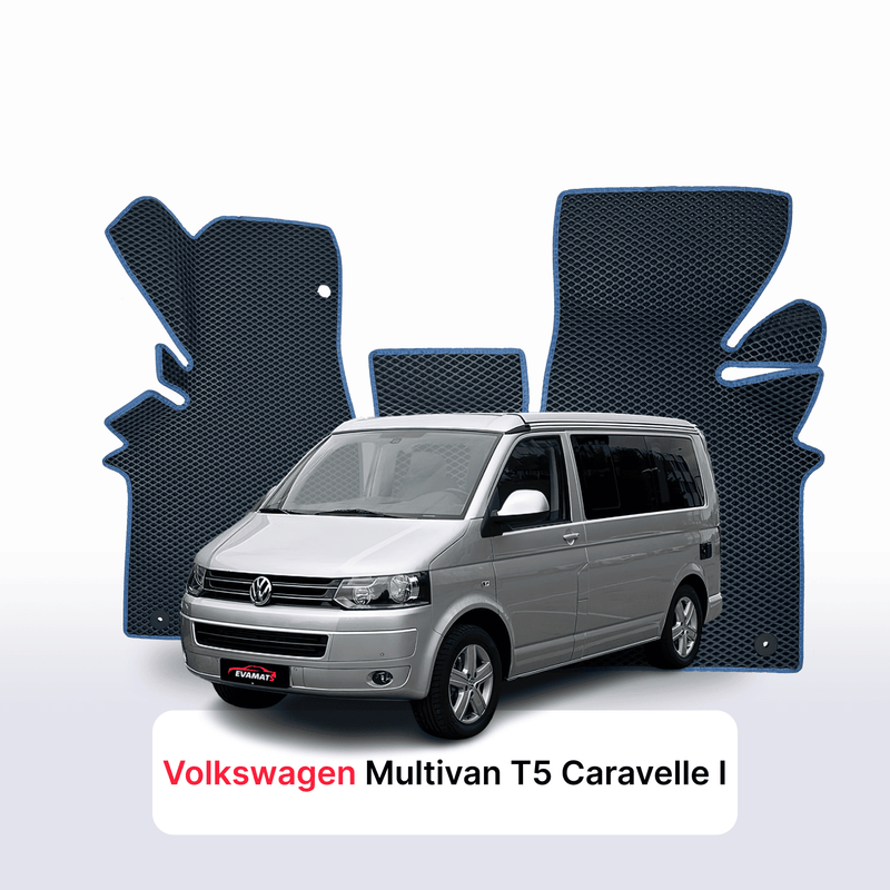 Autokoberce EVA pro Volkswagen T5 Caravelle 2003-2015 r. MINIBUS