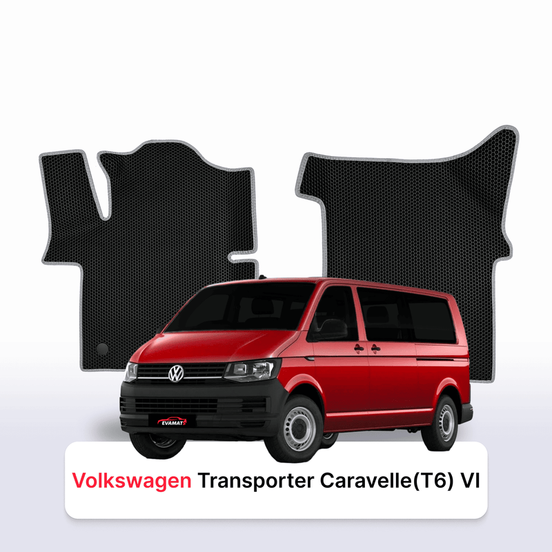 Autokoberce EVA pro Volkswagen Transporter Caravelle(T6) VI gen 2015-2026 r. MINIVAN