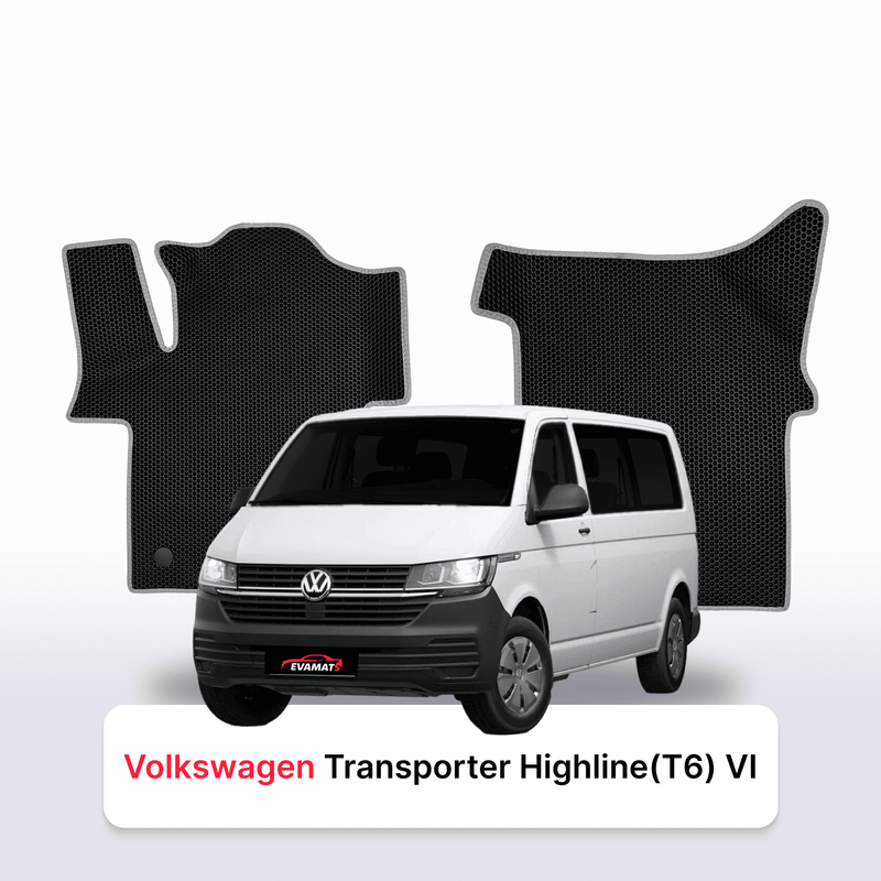 Autokoberce EVA pro Volkswagen Transporter Highline(T6) VI gen 2015-2023 r. MINIVAN