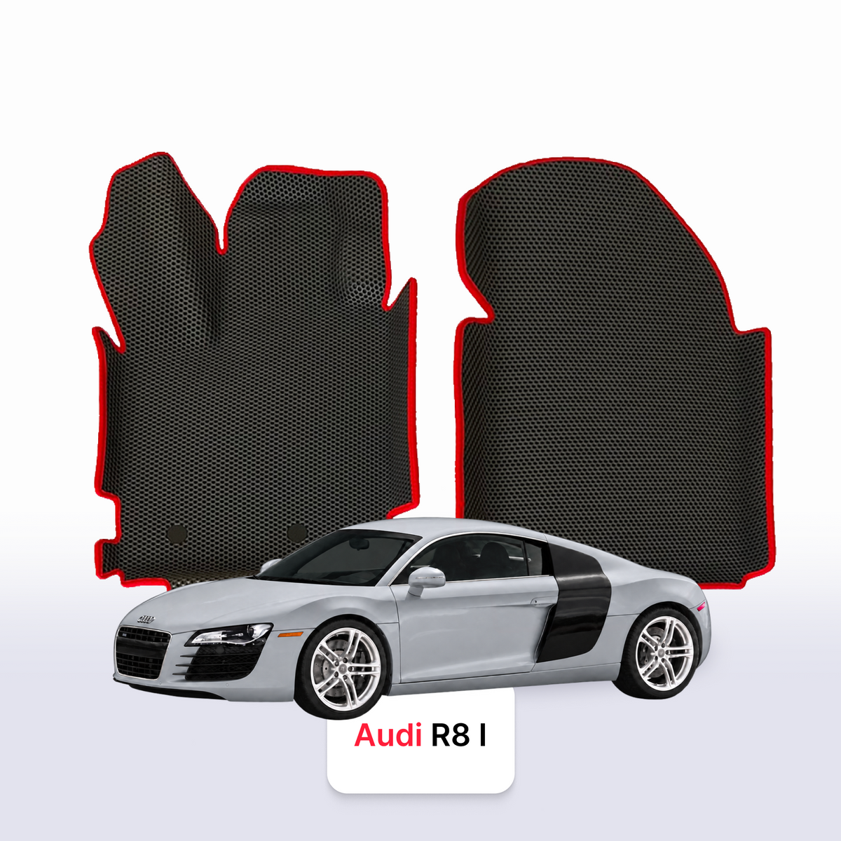 Autokoberce EVA pro Audi R8 1 gen 2006-2015 r. KUPÉ