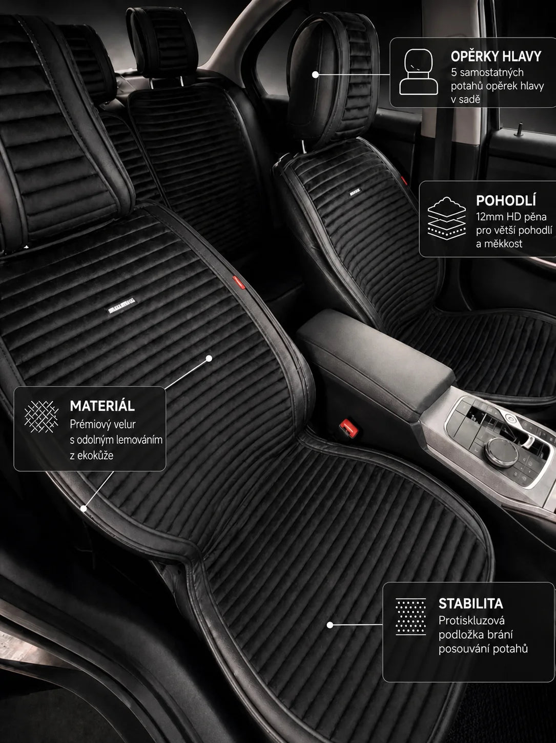 Univerzální autopotahy 2D Classic - obrázek 2