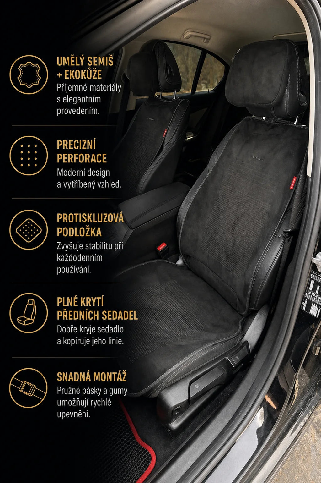 Univerzální autopotahy 2D Premium - obrázek 2
