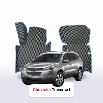 Autokoberce EVA pro Chevrolet Traverse 1 gen 2008-2017 r. SUV 7 MÍST