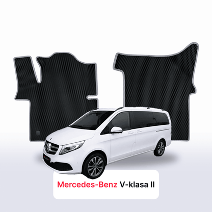 Autokoberce EVA pro Mercedes-Benz V-klasa 3 gen (W447) 2014-2027 r. MINIBUSLONG
