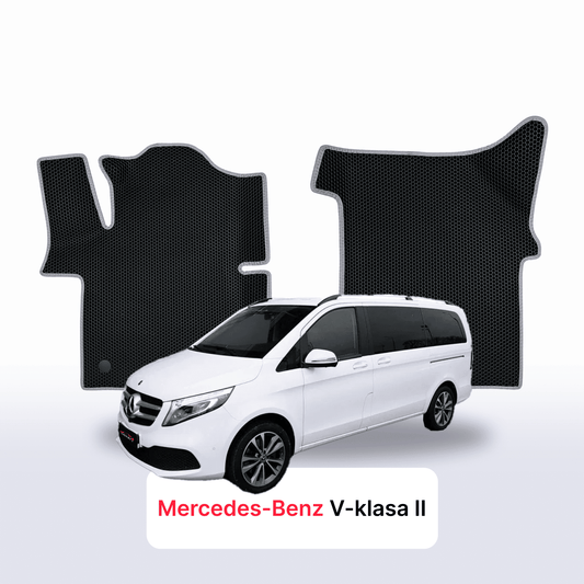 Autokoberce EVA pro Mercedes-Benz V-klasa 3 gen (W447) 2014-2027 r. MINIBUSLONG