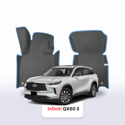 Autokoberce EVA pro Infiniti QX60 2 gen 2021-2028 r. SUV 7 MÍST