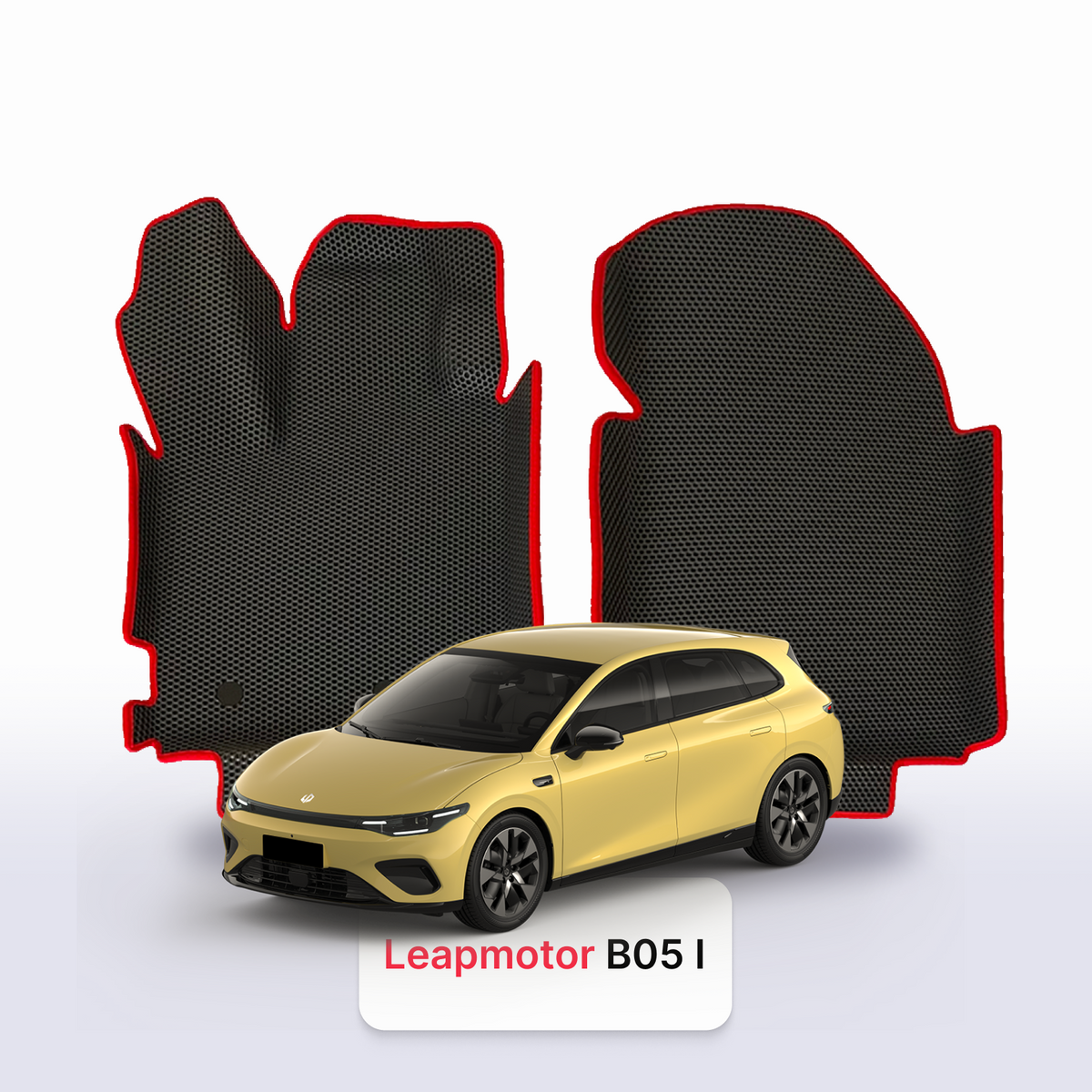 Autokoberce EVA pro Leapmotor B05 1 gen 2025-2028 r. HATCHBACK 5 DVEŘÍ