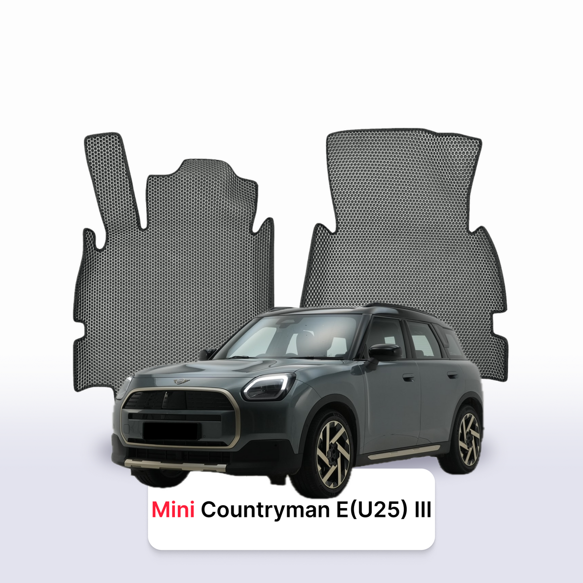 Autokoberce EVA pro Mini Countryman E (U25) 3 gen 2023-2026 r. SUV 5 DVEŘÍ