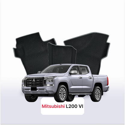 Autokoberce EVA pro Mitsubishi L200 6 gen 2023-2027 r. PICK-UP DVOJKABINA
