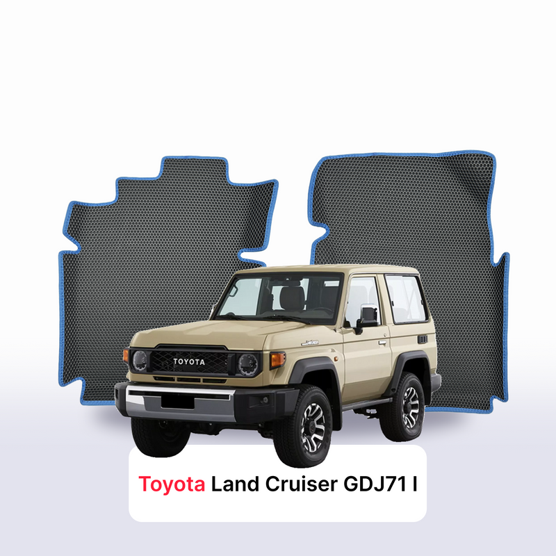 Autokoberce EVA pro Toyota Land Cruiser GDJ71 z arabii 1 gen 2024-2027 r. SUV 3 DVEŘE