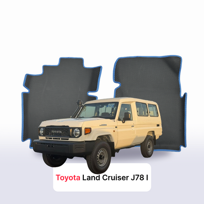 Autokoberce EVA pro Toyota Land Cruiser J78 z arabii 1 gen 2024-2027 r. SUV 3 DVEŘE
