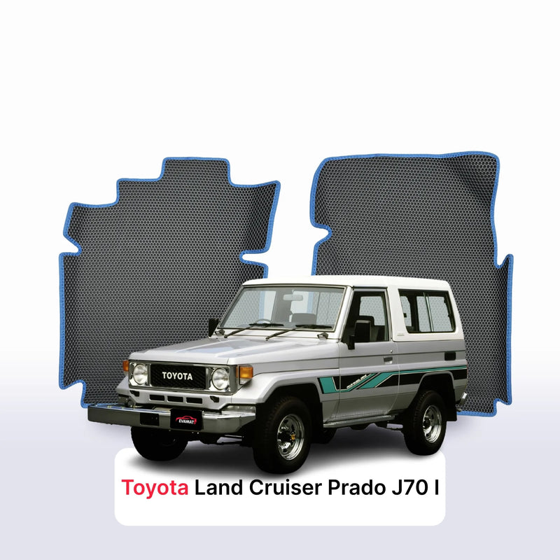 Autokoberce EVA pro Toyota Land Cruiser Prado J70 1 gen 1984-1999 r. SUV 3 dveře